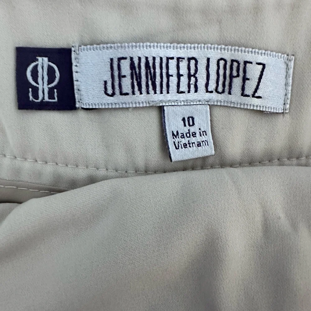 Jennifer Lopez High Waist Shorts - Fuchsia, Navy, and Ivory